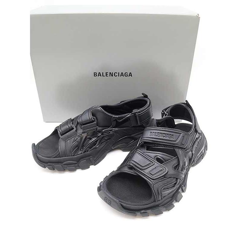 BALENCIAGA バレンシアガ TRACK SANDAL トラックサンダル ブラック 40 