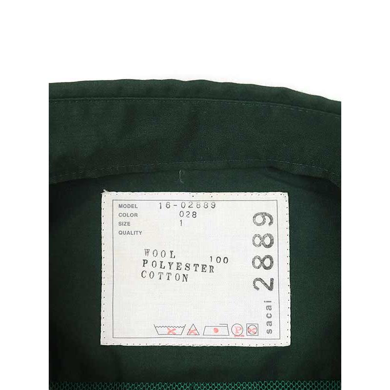 sacai サカイ 16AW ニットドッキングプリーツワンピース sacai サカイ 16AW ニットドッキングプリーツワンピース