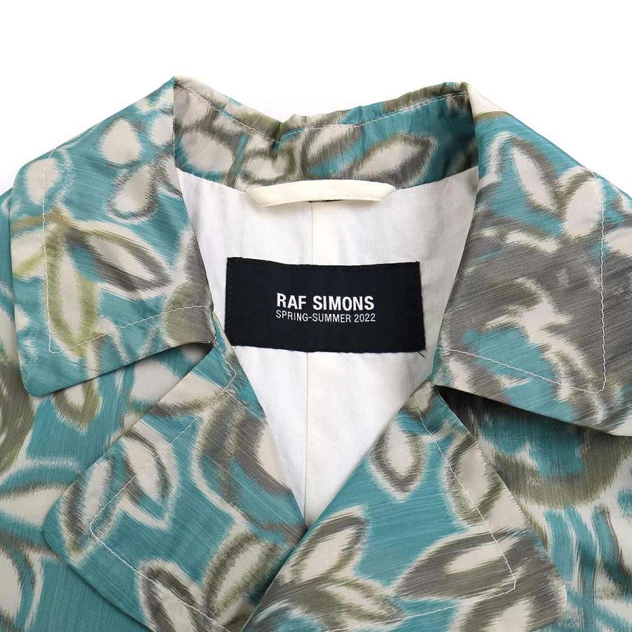 RAF SIMONS ラフシモンズ 22SS Relaxed Fit Rain Coat 総柄 RAF SIMONS ラフシモンズ 22SS Relaxed Fit Rain Coat 総柄