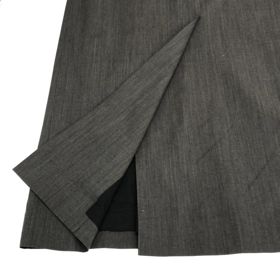 Drawer ドゥロワー シルクウールワンピース 6526-234-1530 グレー 36