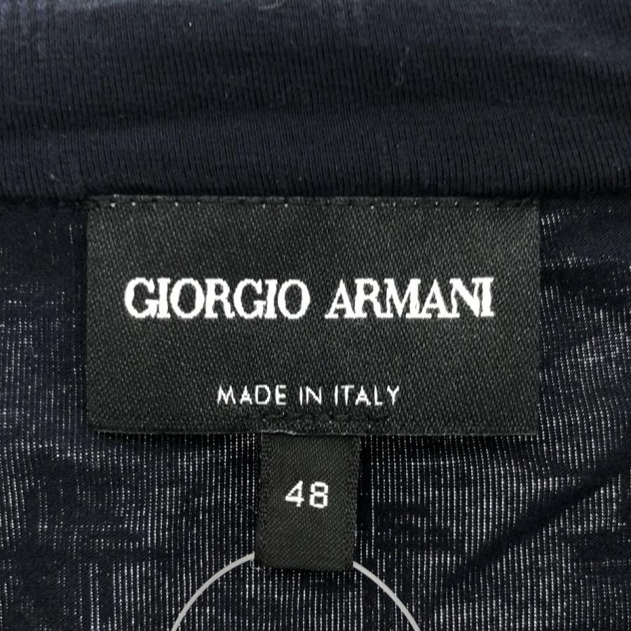 1990s Giorgio Armani ヘンリーネック シルク ニット クルーネックセーター カシミア | Giorgio Armani