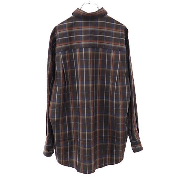 AURALEE オーラリー 24AW SUPER LIGHT WOOL CHECK SHIRT スーパー 