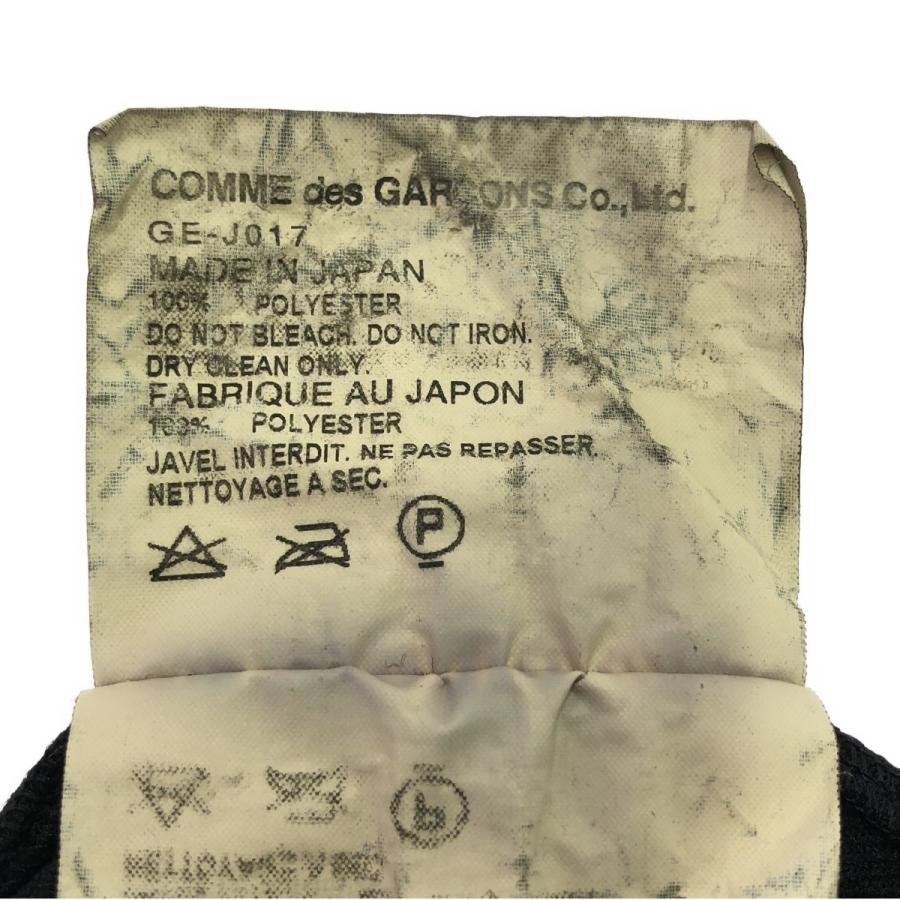 COMME des GARCONS（コムデギャルソン） 10SS ポリエステル縮絨ボタン 