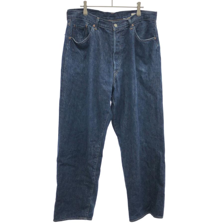 COMOLI デニム6Pパンツ インディゴ COMOLI デニムベルテッドパンツ22SS