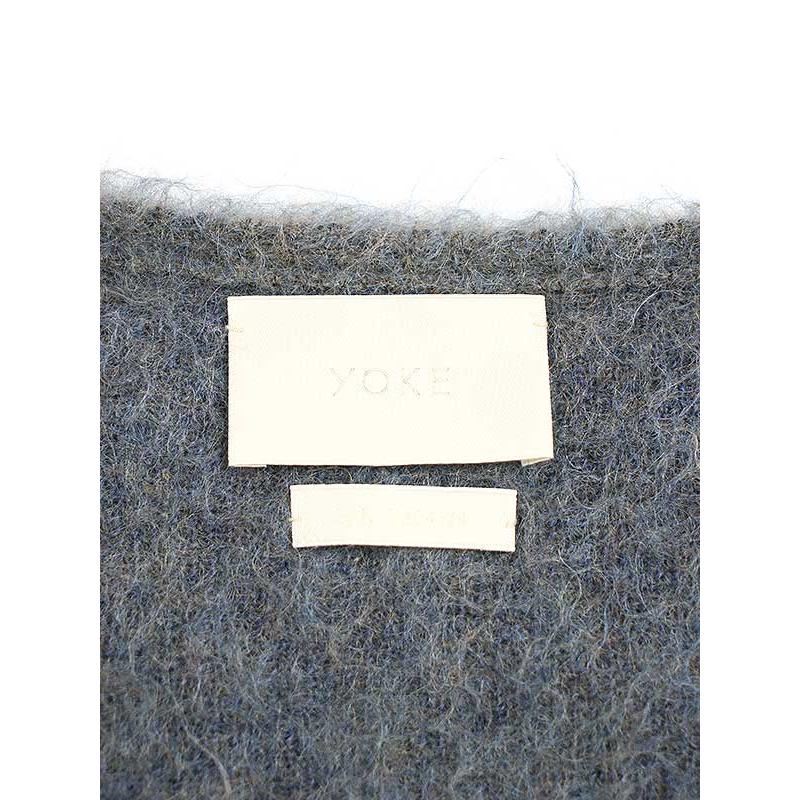 YOKE ヨーク 21AW LOOSED MOHAIR CARDIGAN ルーズモヘヤニット YOKE ヨーク 21AW LOOSED MOHAIR CARDIGAN ルーズモヘヤニット