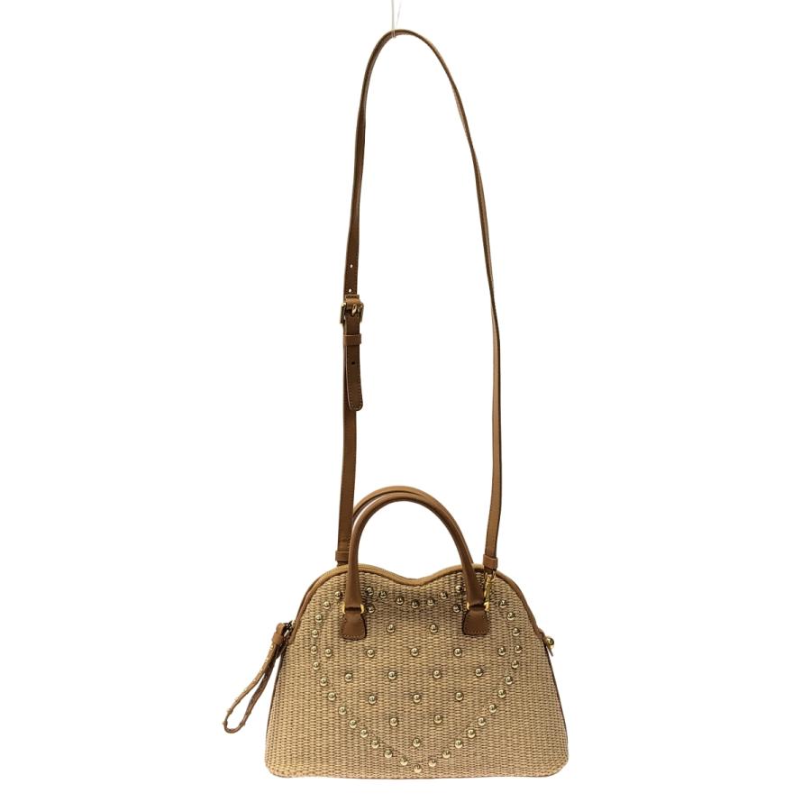 MOSCHINO（モスキーノ） CHEAP AND CHIC ラフィアハートショルダー 