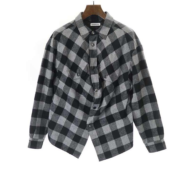 BALENCIAGA バレンシアガ 20SS SWING CANADIAN SHIRT スウィング BALENCIAGA バレンシアガ 20SS SWING CANADIAN SHIRT スウィング