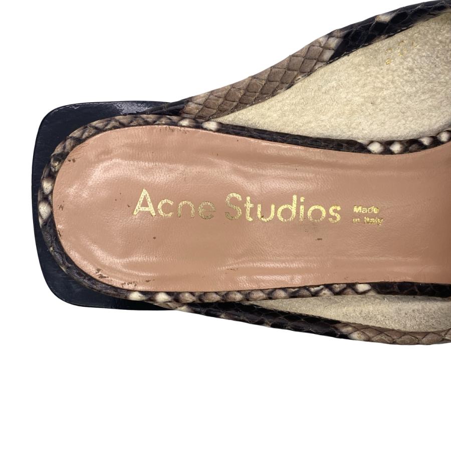 Acne Studios（アクネ ストゥディオズ） Python print mules ミュール