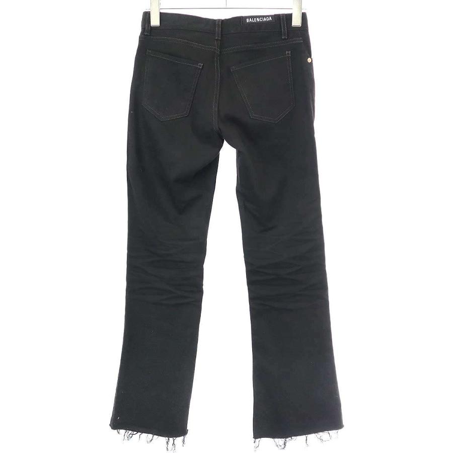 BALENCIAGA（バレンシアガ） 21SS カットオフダメージデニムパンツ 