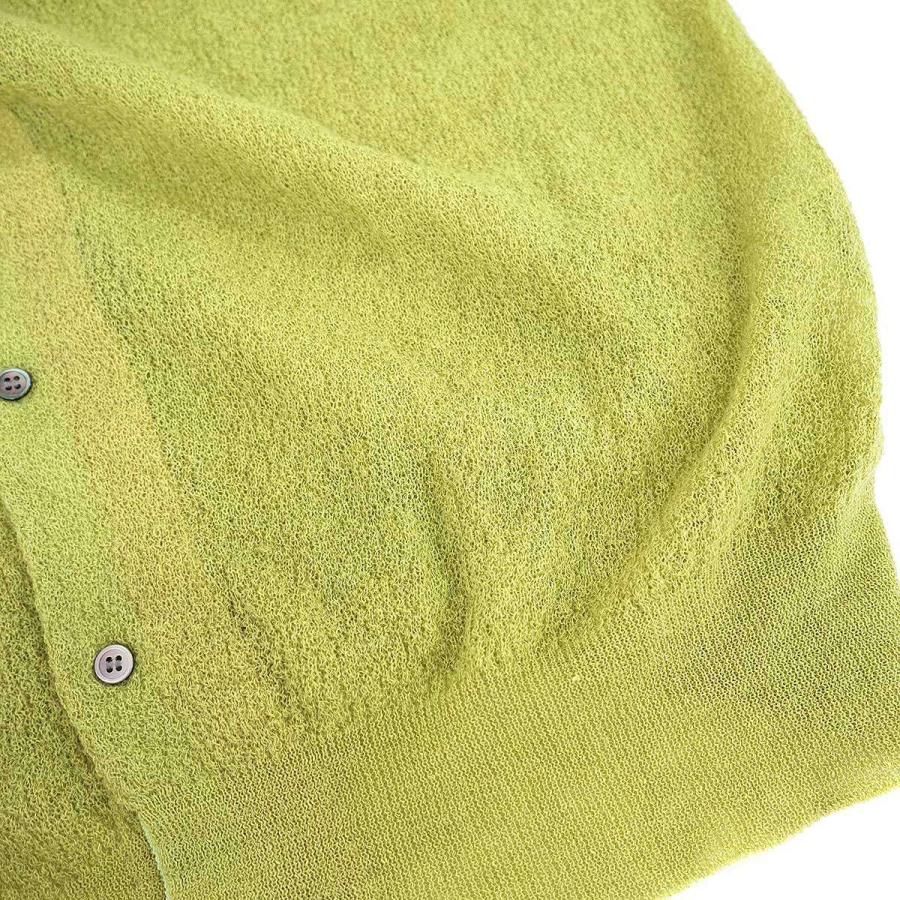 NICENESS MASCIS ナイスネス ニットカーディガン M NICENESS ナイスネス 24SS MASCIS モヘヤリネンサマーニット