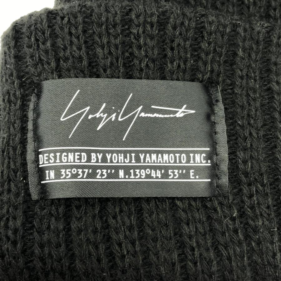 ヨウジヤマモト　プールオム　 ニット キャスケット　Yohji Yamamoto Yohji Yamamoto POUR HOMME ヨウジヤマモト プールオム ニットキャップ