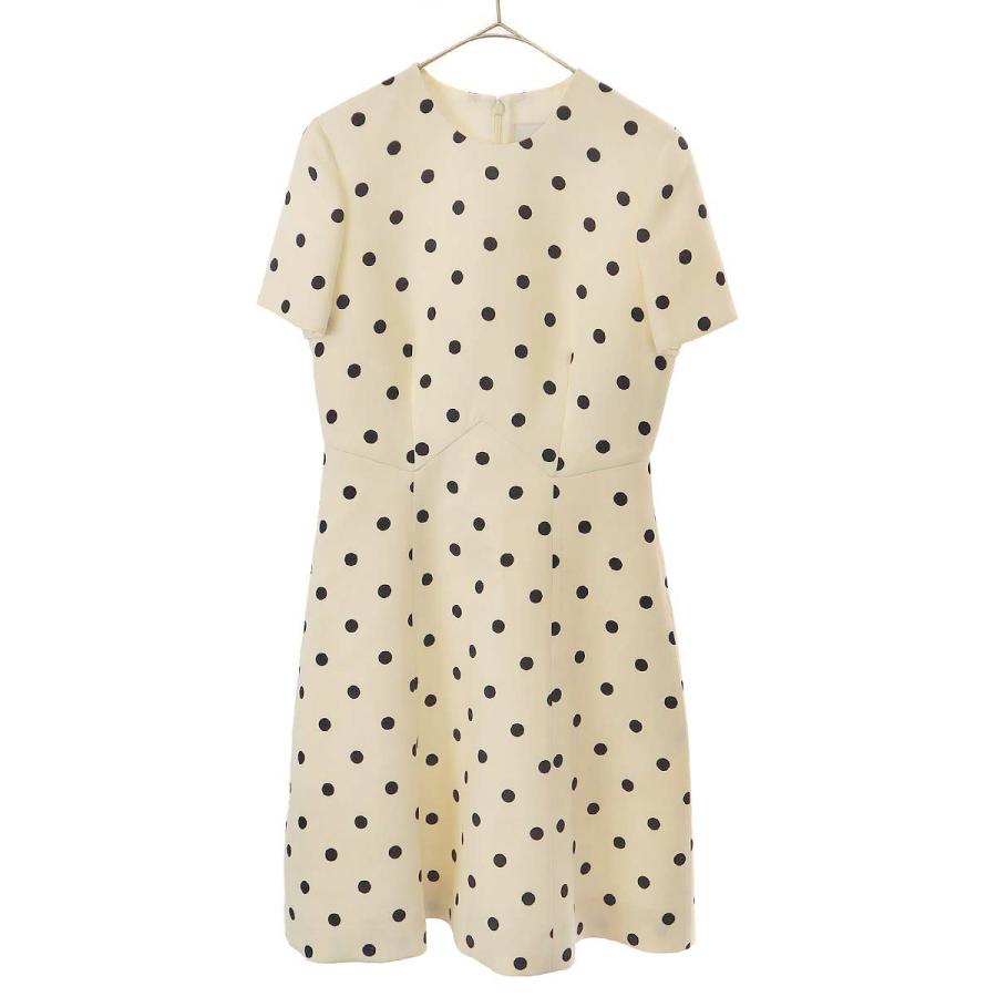 VALENTINO（ヴァレンティノ） 21SS ウールシルクドットドレス 
