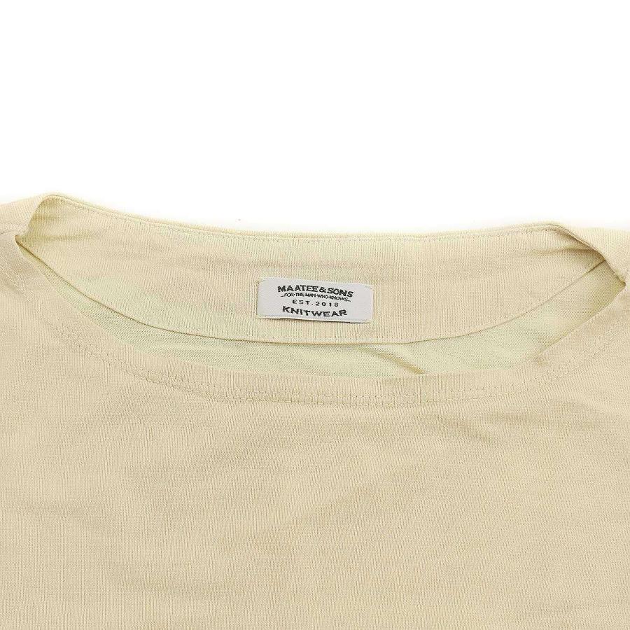 MAATEE＆SONS マーティーアンドサンズ 23SS 和紙 BOAT S/S TEE Tシャツ 