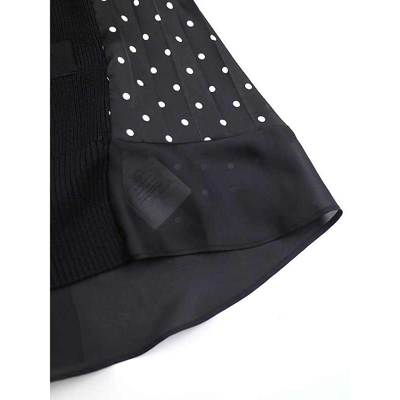 sacai サカイ 23AW Polka Dot Print Knit Cardigan ポルカドット sacai サカイ 23AW Polka Dot Print Knit Cardigan ポルカドット