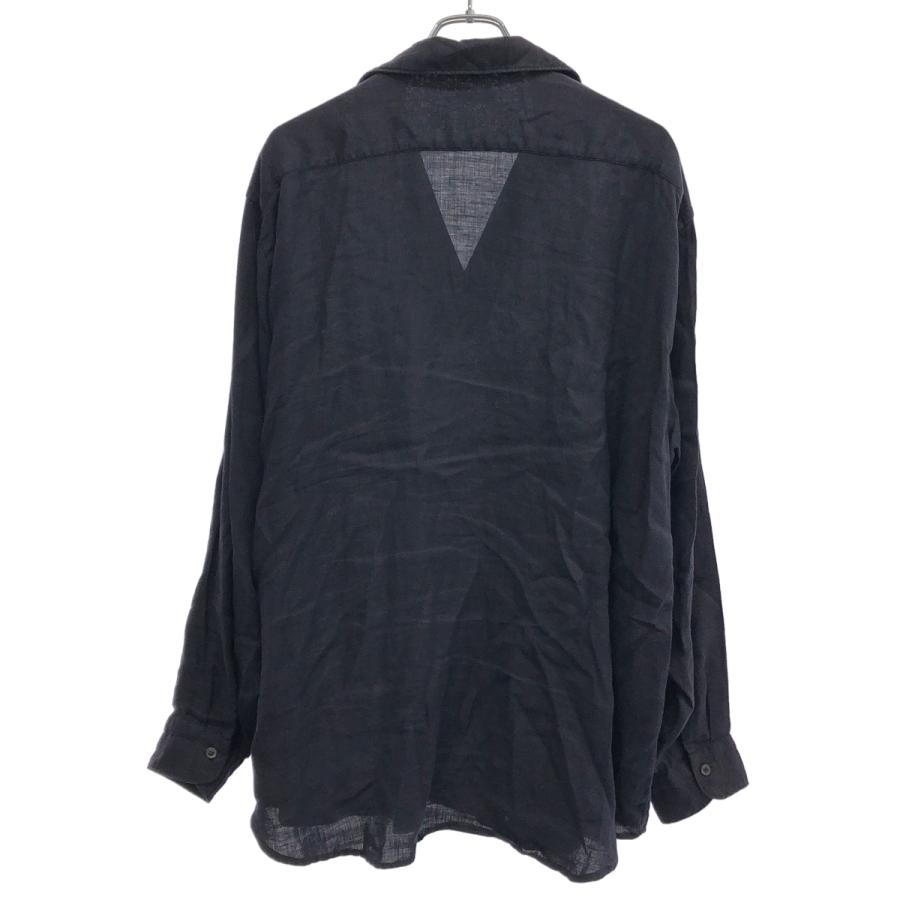 COMOLI コモリ 23SS リネンツイル スキッパーシャツ X01-02023