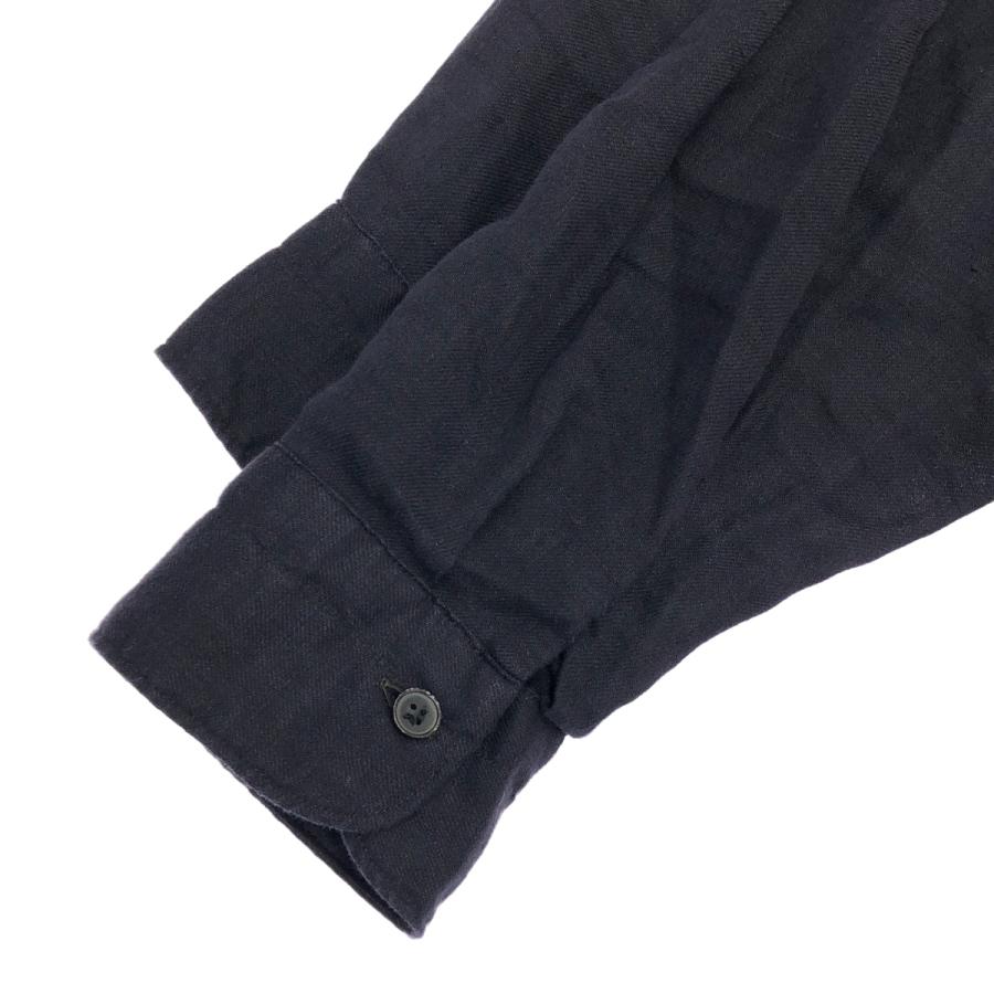 COMOLI コモリ 23SS リネンツイル スキッパーシャツ X01-02023