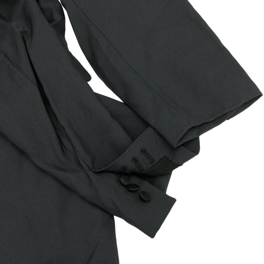 beautiful people テーラードジャケット、 麻シルク混Sサイズ相当 beautiful people/ビューティフルピープル】logo gabardine THE / a