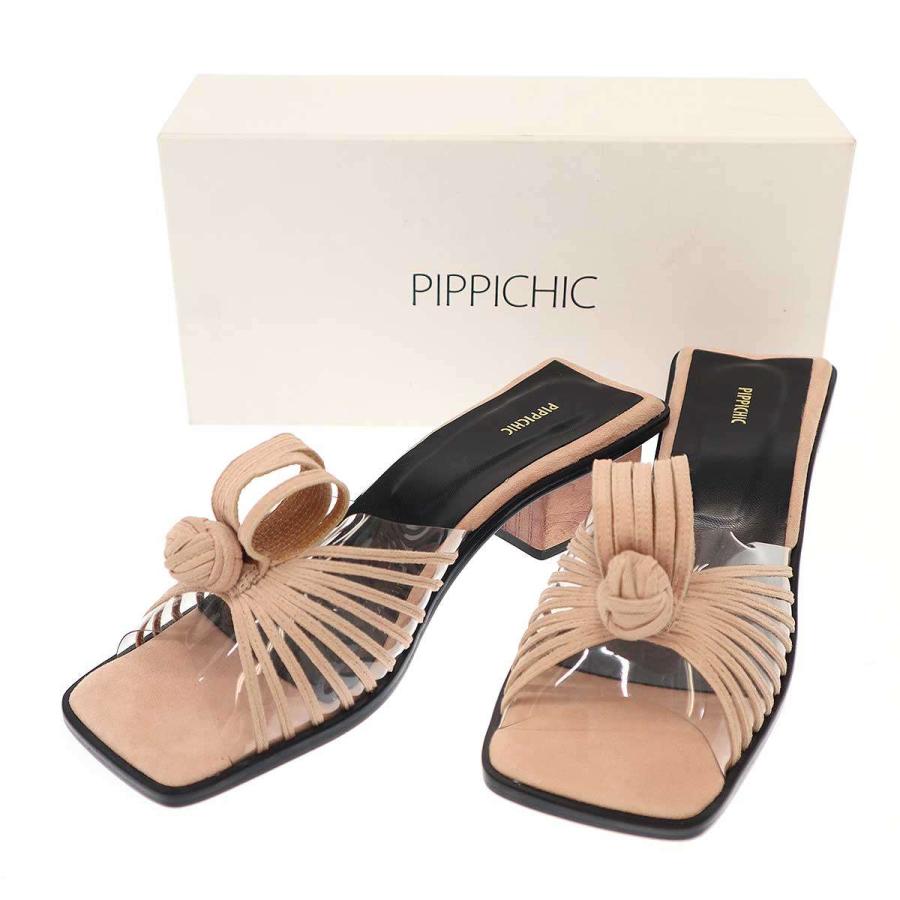 Pippi Chic 「Wood Sole Mule」ウッドソール サンダル Pippi Chic 「Wood Sole Mule」ウッドソール サンダル