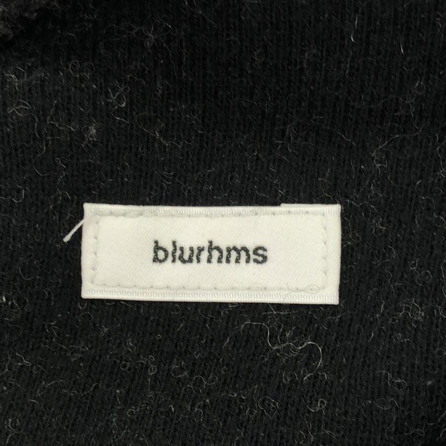BLURHMS（ブラームス） 17AW ツイード フリース ボトルネックプル 