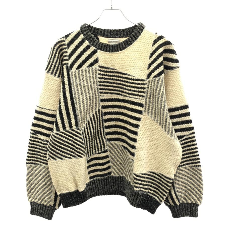 DRIES VAN NOTEN ドリスヴァンノッテン ニット・セーター S 黄 【古着】【中古】【送料無料】 DRIES VAN NOTEN - DRIES VAN NOTEN ドリスヴァンノッテン ニット