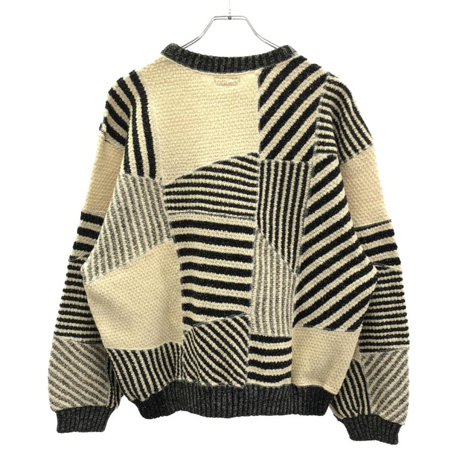 DRIES VAN NOTEN(ドリス ヴァン ノッテン)アルパカニット　XS DRIES VAN NOTEN ドリスヴァンノッテン 24AW ブラック MONTY BIS 2707