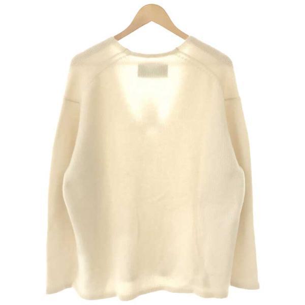 walenode（ウェルノード） Deep V neck knit Vネックカシミヤニット 