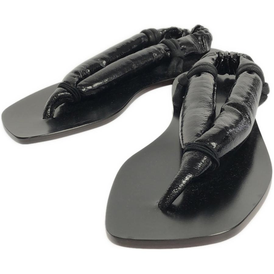 y*y様 【最終値下げ】MAIRE ブラックレザーサンダル　ルメール LEMAIRE（ルメール） Cloth Sandals レザーサンダル ブラック 39