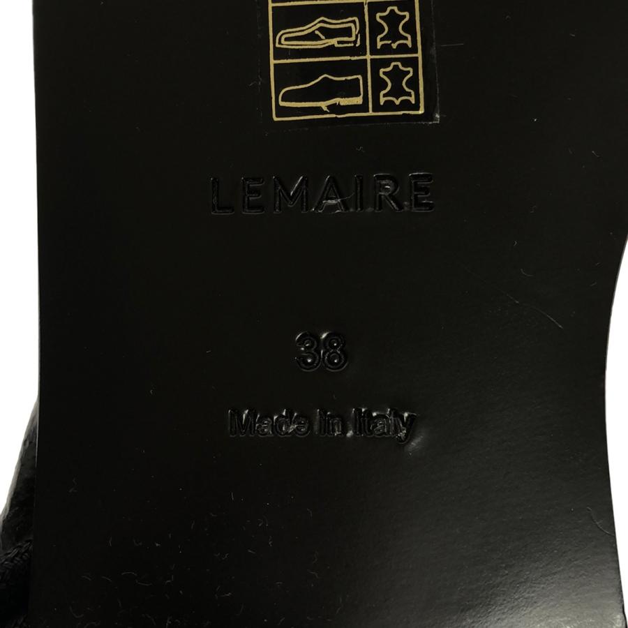 LEMAIRE（ルメール） Cloth Sandals レザーサンダル ブラック 39