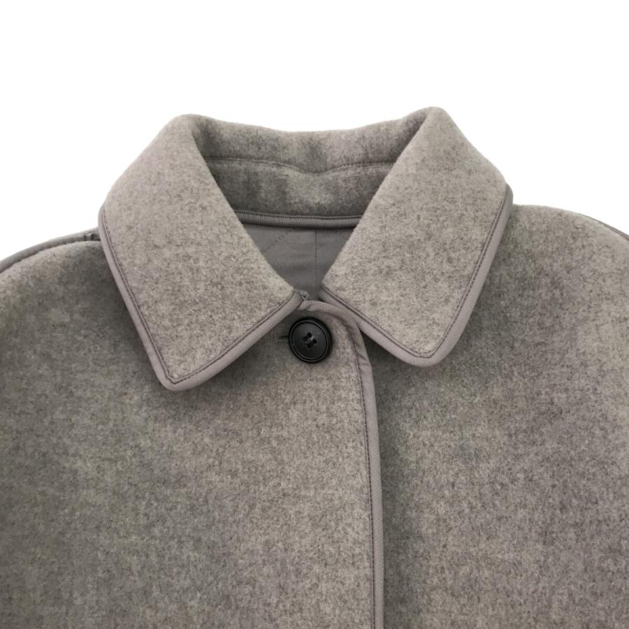 theory セオリー 23AW Wool Double トリミングウールコート グレー P WC304 ITM1DQP4KX3W｜modescape｜06