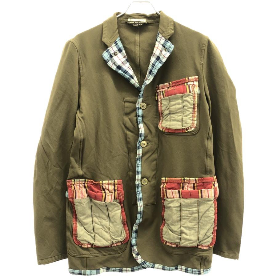 コムデギャルソンオムプリュス 　2010ss パッチワークジャケット - COMME des GARCONS HOMME PLUS コム デギャルソンオムプリュス 10SS