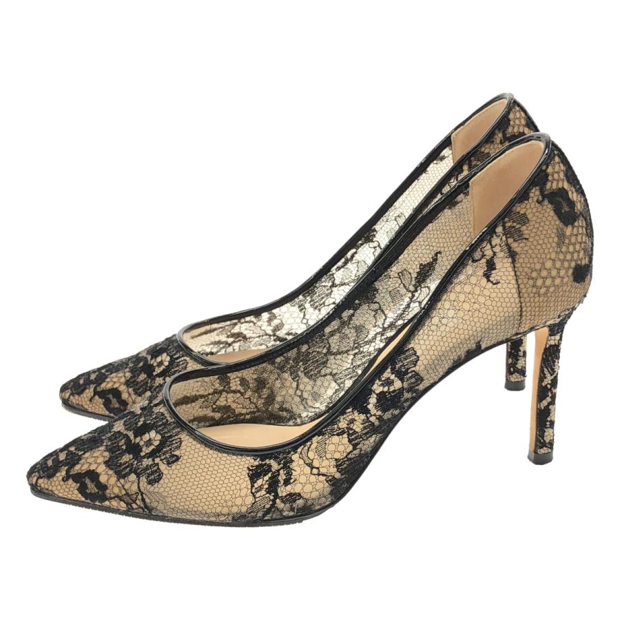 JIMMY CHOO ジミー チュウ ブラックレースヒールパンプス ブラック 35 1/2 ITM2I9CJ3UJW_1