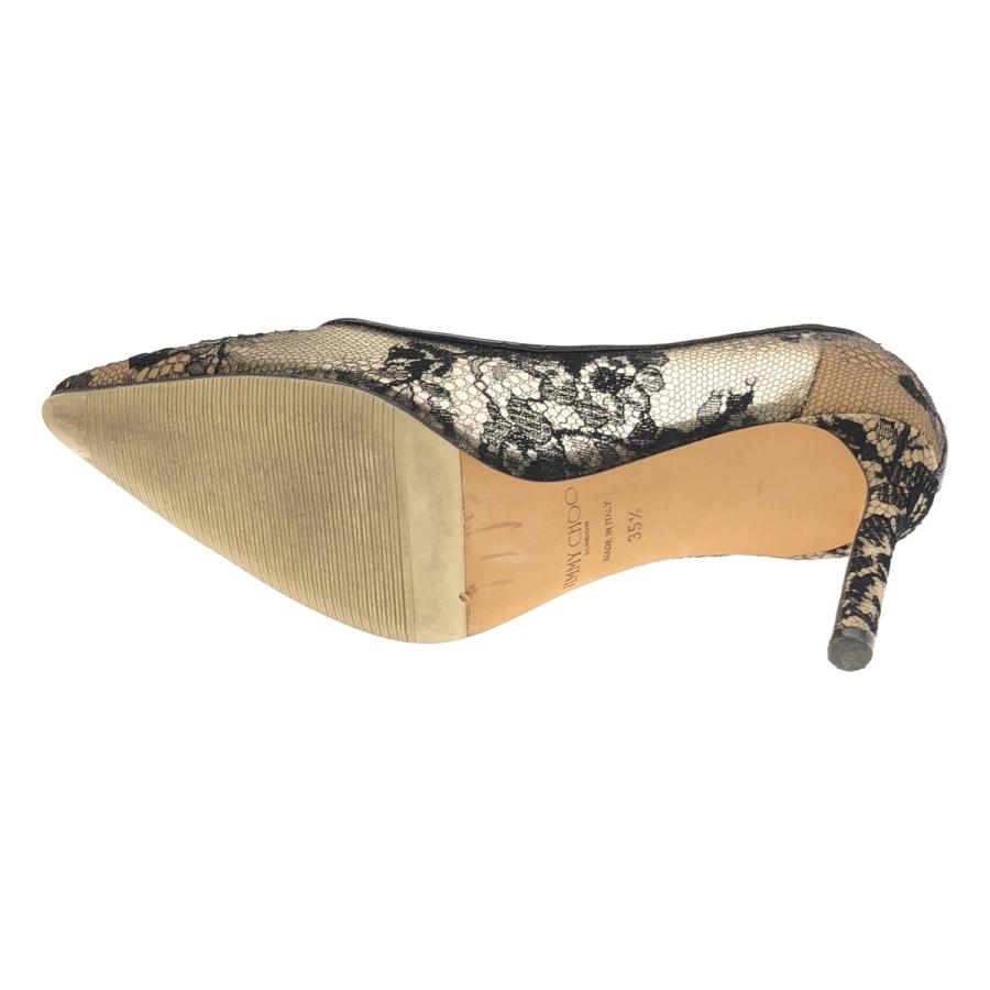JIMMY CHOO ジミー チュウ ブラックレースヒールパンプス ブラック 35 1/2 ITM2I9CJ3UJW_3