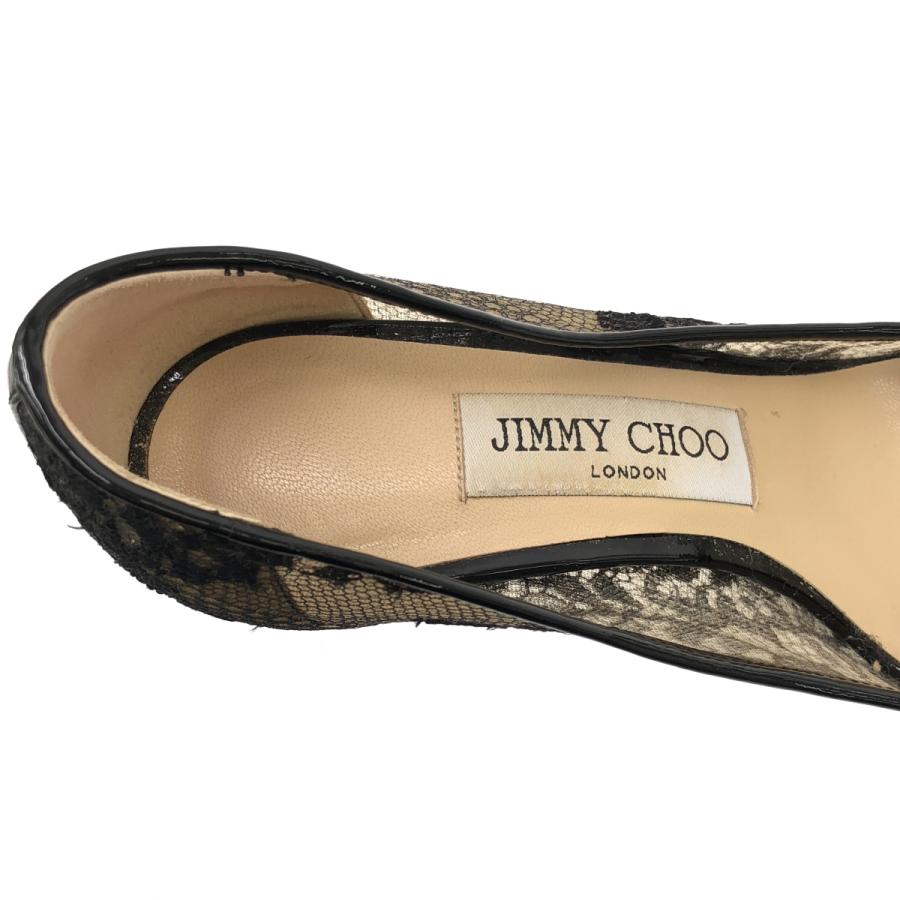 JIMMY CHOO ジミー チュウ ブラックレースヒールパンプス ブラック 35 1/2 ITM2I9CJ3UJW_4
