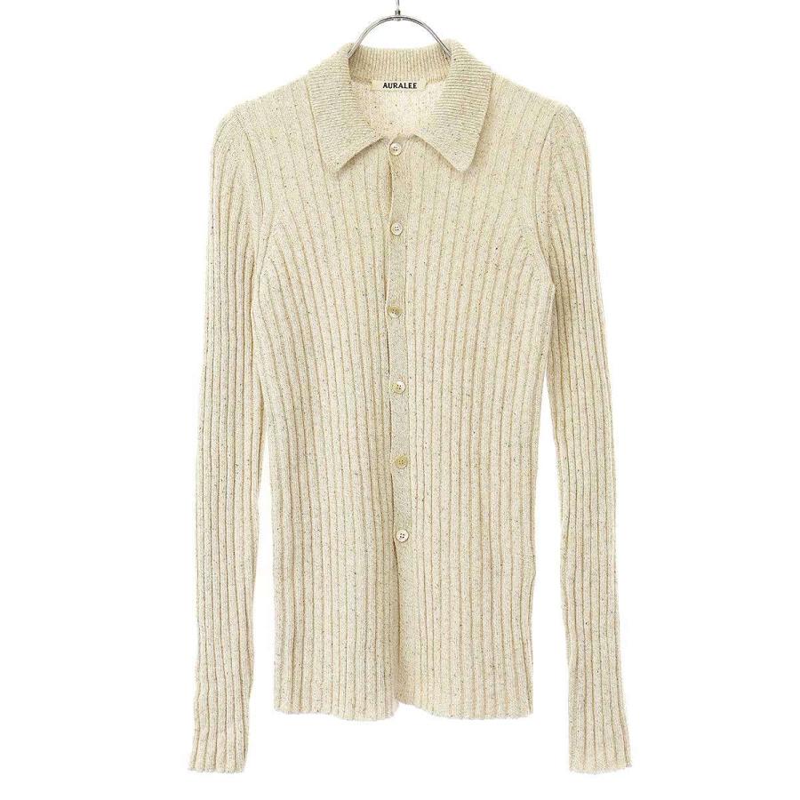 auralee カーディガン AURALEE 「COTTON LINEN CUT SHAGGY KNIT CARDIGAN」 – SISTER