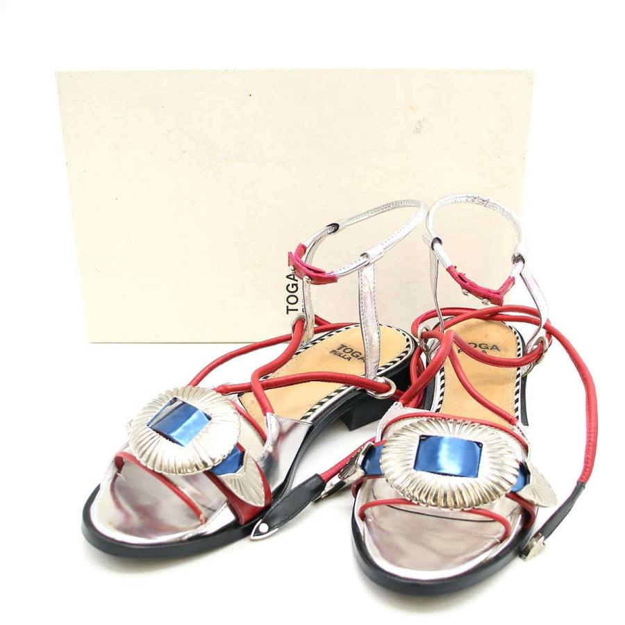 TOGA PULLA（トーガ プルラ） トーガ プルラ Metal strap sandal