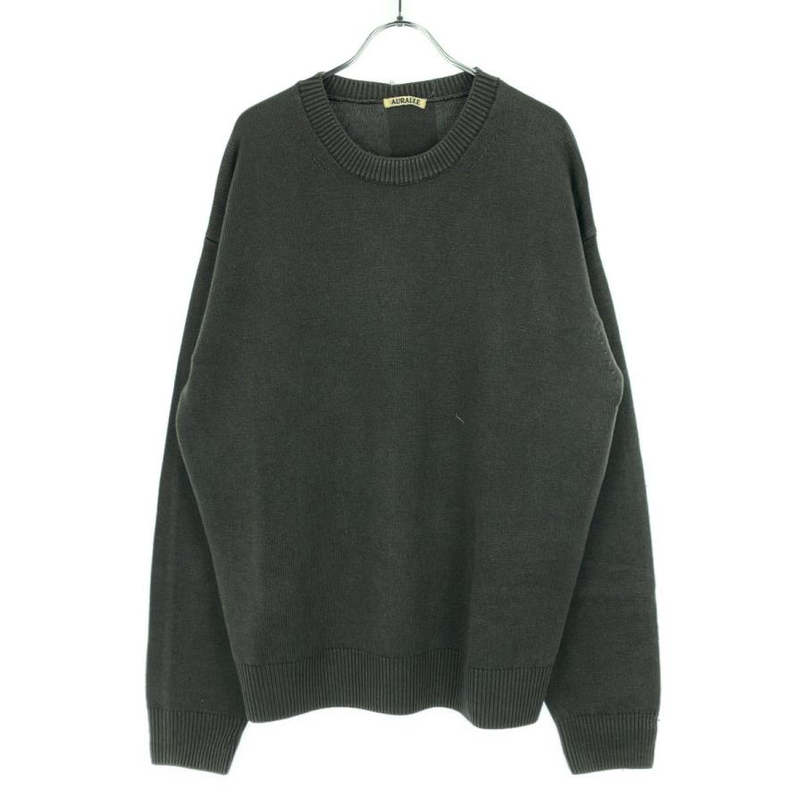 AURALEE（オーラリー） 21AW FRENCH MERINO STONE WASHED KNIT P/O