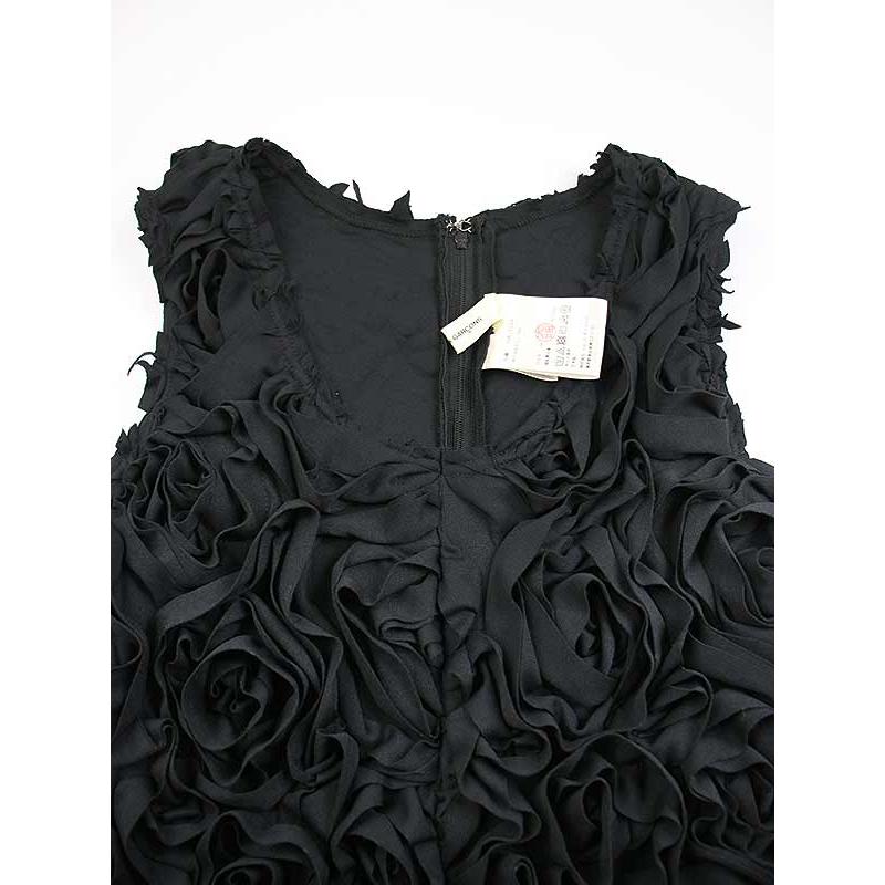COMME des GARCONS コムデギャルソン 23SS フリルフラワーエステル 