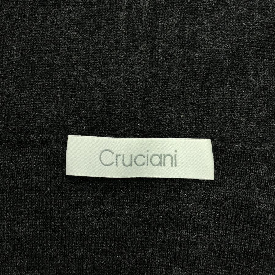 CRUCIANI（クルチアーニ） ショールカラーベルテッドウールニット