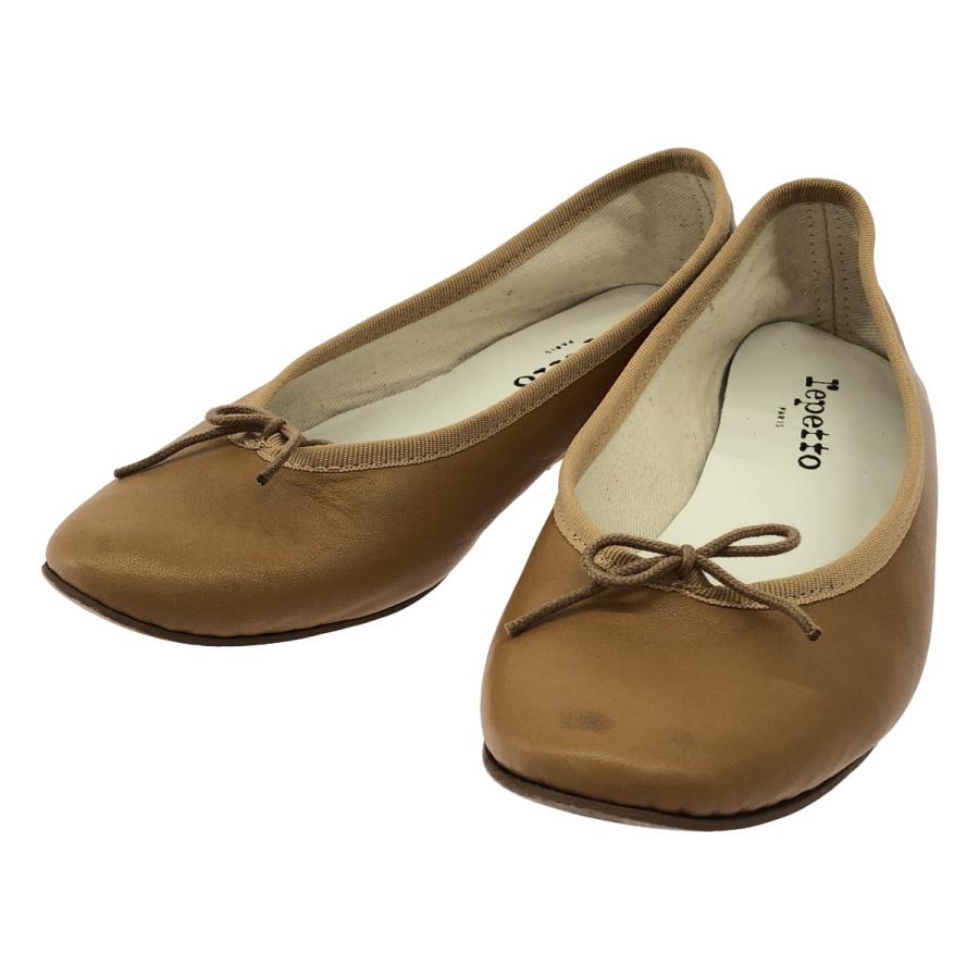 repetto（レペット） レザーフラットシューズ VX374C ブラウン 36 