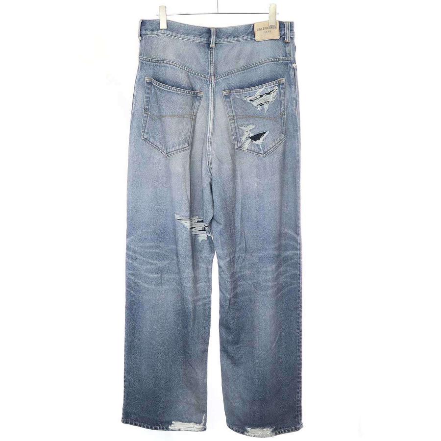 BALENCIAGA バレンシアガ 21AW Trompe L Oeil Jeans BALENCIAGA バレンシアガ 21AW Trompe L Oeil Jeans