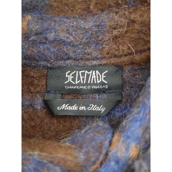 Self SELF MADE セルフ メイド 17AW シャギーウールチェックシャツ 