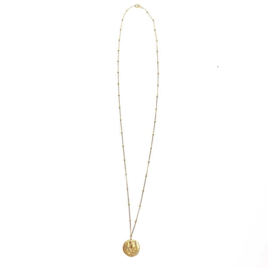 UNITED ARROWS マリハ　MARIHA コインネックレス 別注】＜MARIHA＞AAT コインネックレス 45（ネックレス