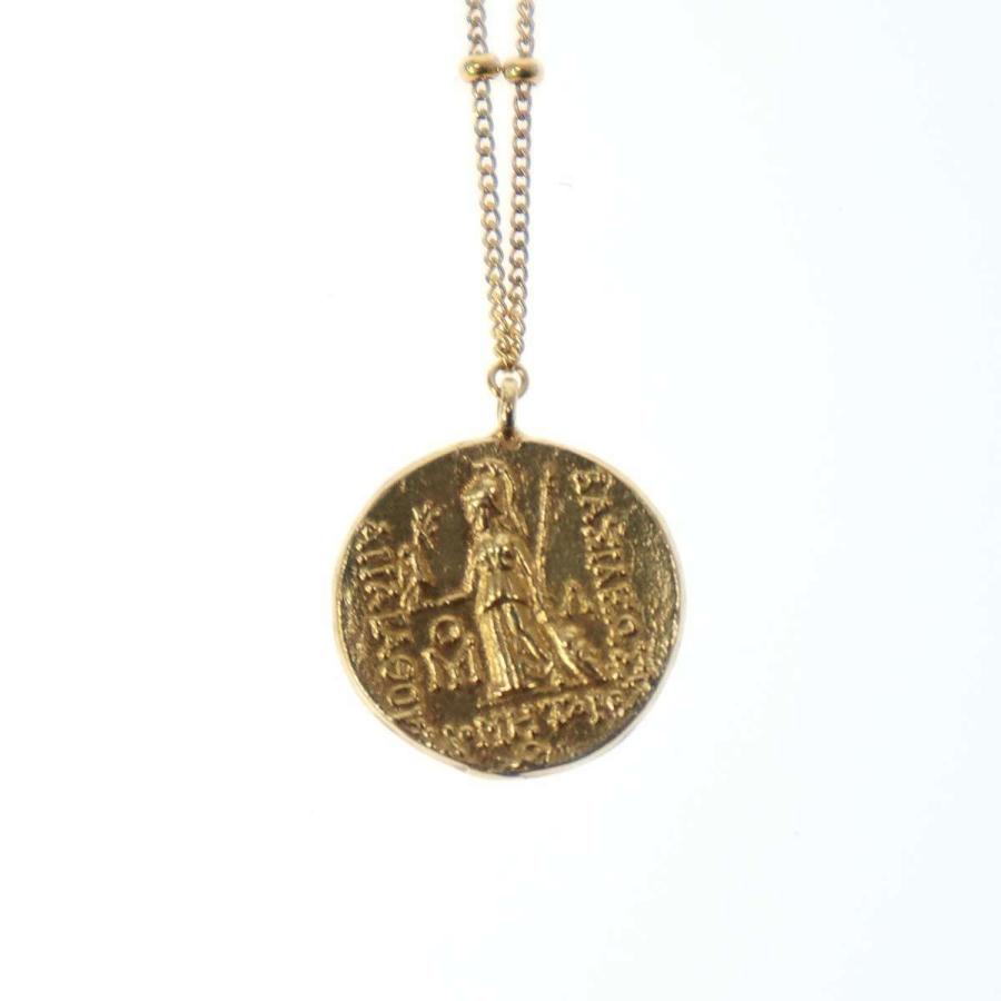 MARIHA 18kコインネックレス馬マリハ UNITED ARROWS金メッキ