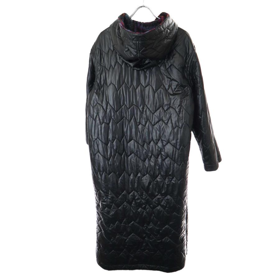 MISSONI ミッソーニ リバーシブルキルティングモヘヤニットコート  