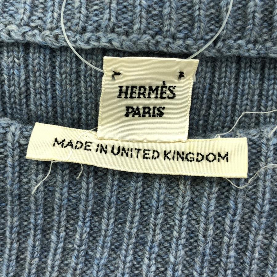 HERMES　PARIS　カシミア混ノースリーブトップス　エルメス HERMES PARIS カシミア混ノースリーブトップス エルメス 【公式通販】