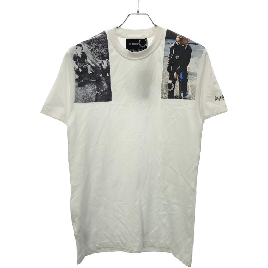 RAF SIMONS × FRED PERRY フォトパッチ ポロシャツ M RAF SIMONS × FRED PERRY フォトパッチ ポロシャツ M FRED PERRY