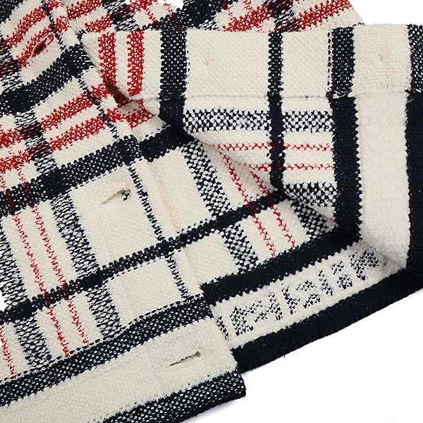 Christian Dior - Christian Dior クリスチャンディオール 22AW テクニカル コットン&ウールニットジャケット 224V13AM706 ホワイト系 36 Christian Dior クリスチャンディオール 22AW テクニカル