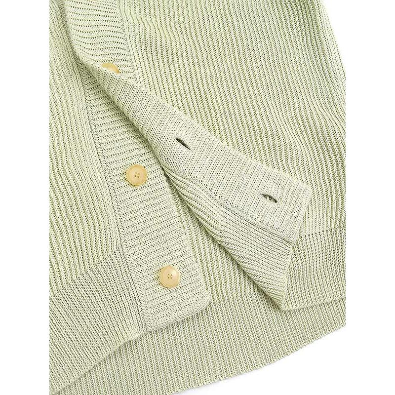 AURALEE オーラリー 21SS HEMP RIB KNIT BIG CARDIGAN ヘンプ AURALEE オーラリー 21SS HEMP RIB KNIT BIG CARDIGAN ヘンプ