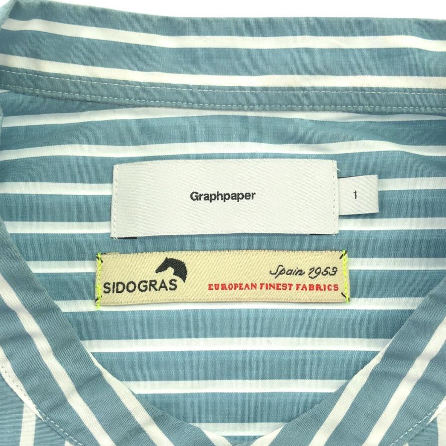 Graphpaper グラフペーパー 24SS SIDOGRAS S/S Oversized Band Collar