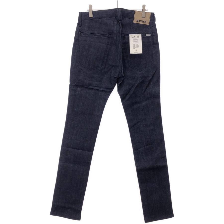 FACTOTUM ファクトタム 15SS リジットストレッチデニムパンツ